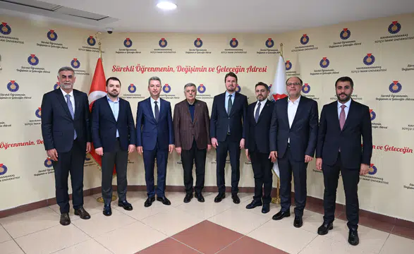 Pakdil KSÜ’de! Rektör Okumuş ile görüştü