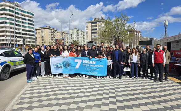 Kahramanmaraş’ta Dünya Sağlık Günü’nde Obezite Yürüyüşü