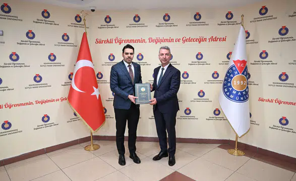 KSÜ, TİKA Başkanı Abdullah Eren’i Konuk Etti