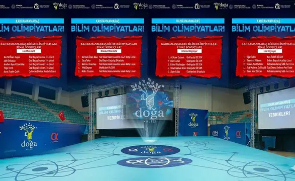 Kahramanmaraş Bilim Olimpiyatları'nda Şampiyonlar Belli Oldu!