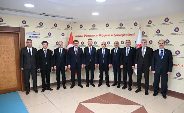 AK Parti Temsilcileri, Rektör Okumuş'u Ziyaret Etti