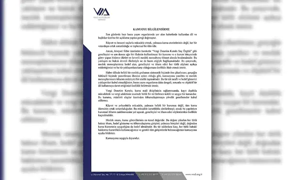 VMD'den Sert Açıklama: Kurumsal İtibar Hedef Alınamaz