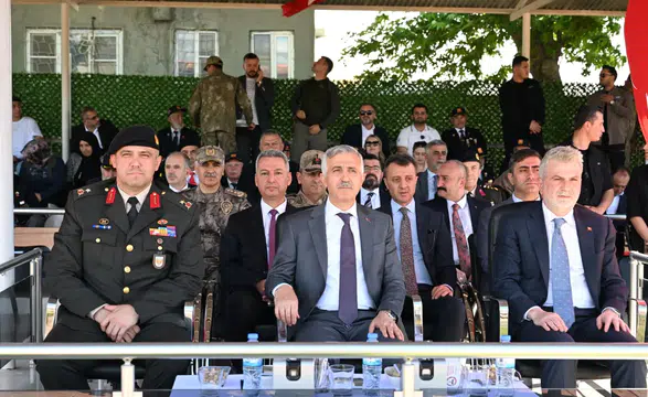 Rektör Okumuş, Askeri Törende Temsili Görev Üstlendi