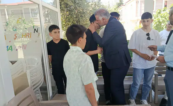 Kahramanmaraş’ta Çocuk Evleri Sitesinde Bayram Coşkusu