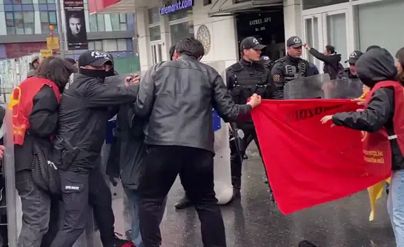 İstanbul'da 1 Mayıs Kutlamalarında 575 Kişi Gözaltına Alındı!