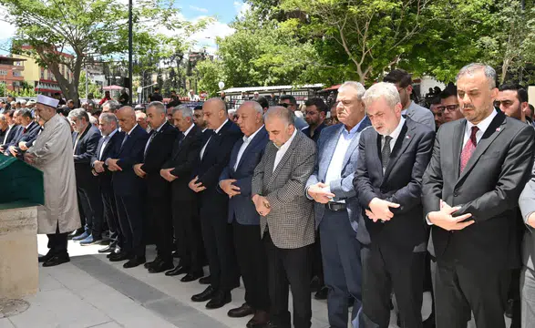 Başkan Görgel, Merhum Hacı Ali Özal'ın Cenaze Törenine İştirak Etti
