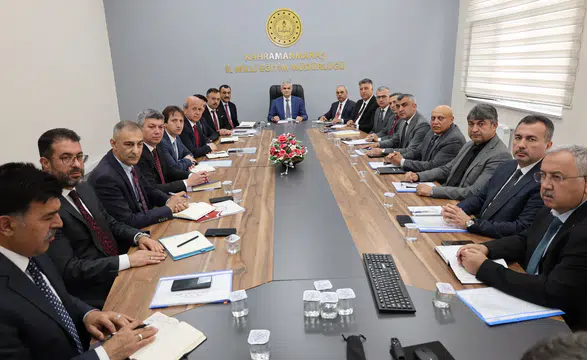 Kahramanmaraş’ta İlçe Millî Eğitim Müdürleri Toplantısı