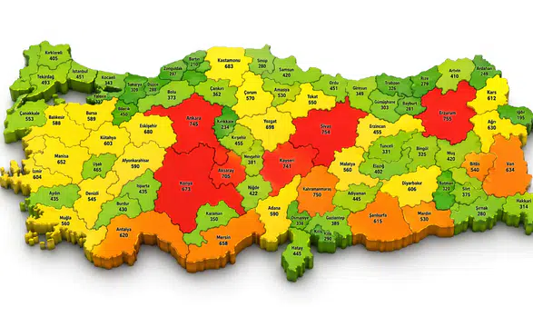 Kahramanmaraş Türkiye’nin 12. Büyük İli Oldu