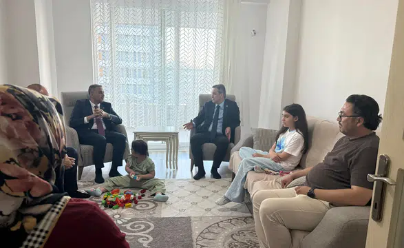 Onikişubat'ta Anlamlı Ziyaret