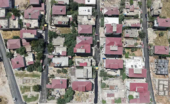 Dulkadiroğlu'nda Aslanbey Mahallesi'ne sıcak asfalt çalışması başladı!