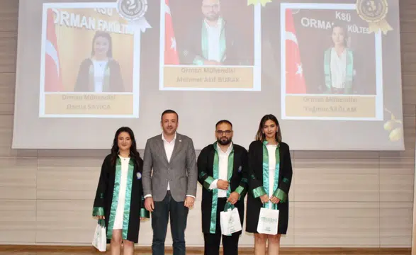 KSÜ Orman Fakültesi Mezuniyetlerini Uğurladı
