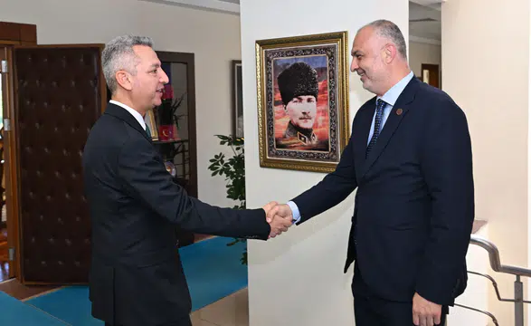 Andırın Belediye Başkanı Gökşen’den KSÜ Rektörü Okumuş’a Ziyaret