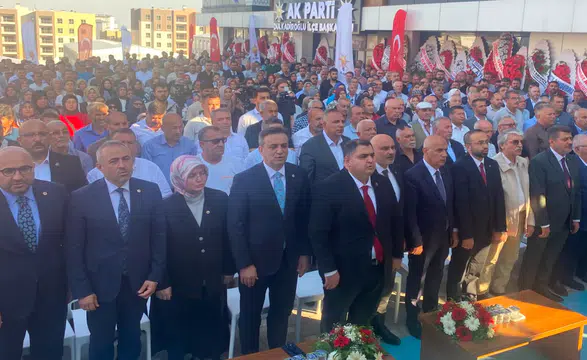 AK Parti Dulkadiroğlu İlçe Başkanlığı Yeni Binası Açıldı