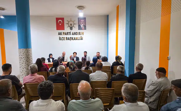AK Parti Andırın İlçe Danışma Meclisi Toplantısı Yapıldı