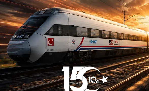 15 Temmuz'un 10. yılı için özel tasarım Yüksek Hızlı Trenler hizmete açılıyor