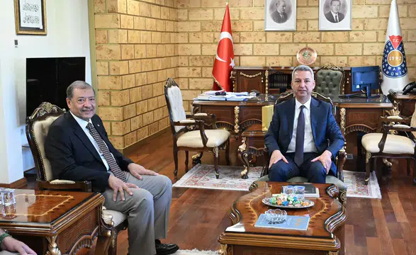 KİSAM'dan KSÜ Rektörü Okumuş'a Ziyaret
