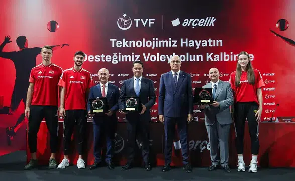 Arçelik, Voleybol Milli Takımlarının Resmi Sponsoru Oldu