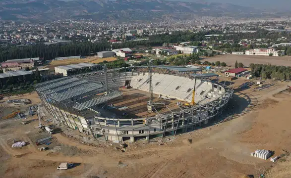 Kahramanmaraş Stadyumu'nun Bitmesine Aylar Kaldı!