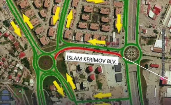 Kahramanmaraşlı Sürücüler Dikkat: İslam Kerimov Bulvarı 27 Temmuz'a Kadar Trafiğe Kapalı