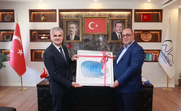 İl Millî Eğitim Müdürü Turan Akpınar'dan Dulkadiroğlu Belediyesine İade-i Ziyaret