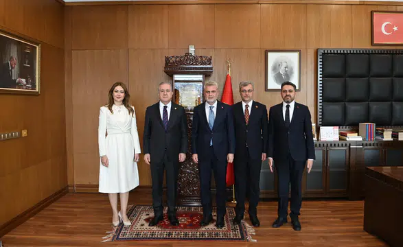 MHP Heyetinden Başkan Fırat Görgel’e Yatırım Ziyareti