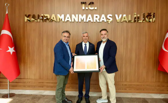 Vali Ünlüer, TürkMedya Heyetini Ağırladı