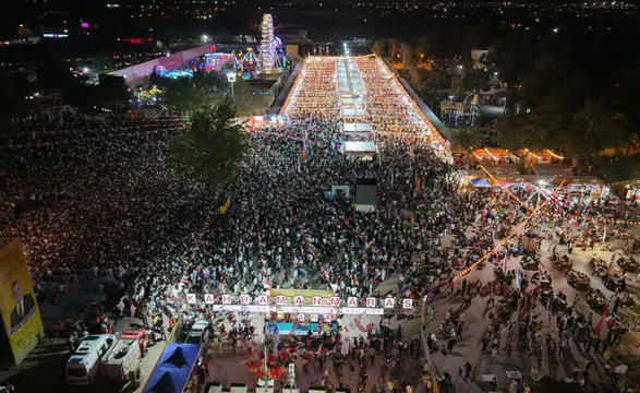 Kahramanmaraş'taki Uluslararası Ağustos Fuarı, 15 günde 1 milyon ziyaretçiyi ağırladı!