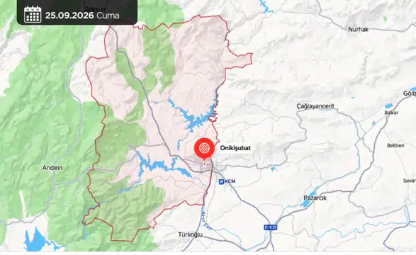 Kahramanmaraş’ta Ulaşım Uyarısı! İki Caddeye Dikkat