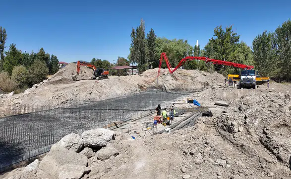 Elbistan Kırsalında Yeni Köprünün Temeli Atıldı