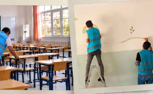 Denetimli Serbestlik Yükümlüleri 2 Bin 779 Okulu Yeniledi