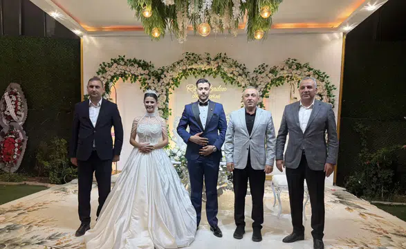 Milletvekili Karatutlu, Genç Çiftin Mutluluklarını Paylaştı
