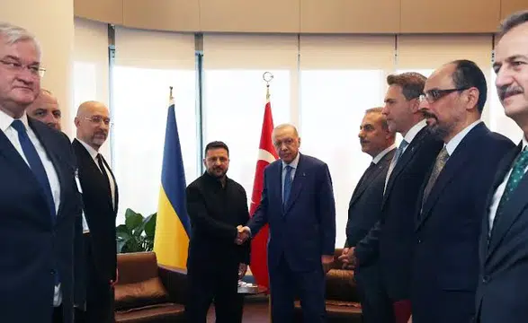 Erdoğan ile Zelenskiy New York’ta Türkevi’nde Görüştü