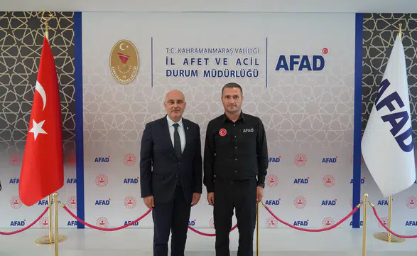 Burak Gül’den AFAD İl Müdürü Erdal Kan’a Ziyaret