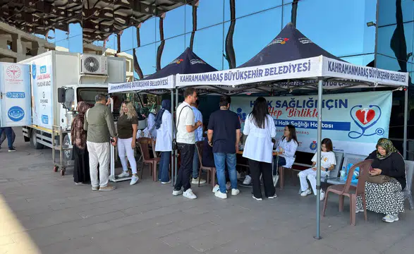 Kahramanmaraş’ta Halk Sağlığı İçin Ücretsiz Tarama