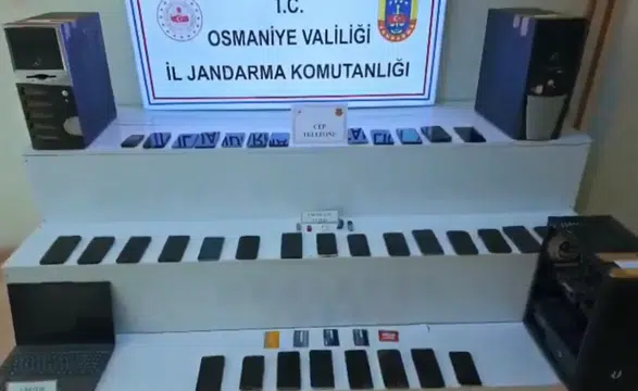 Osmaniye merkezli yasa dışı bahis operasyonuna 59 gözaltı