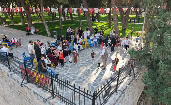 Kahramanmaraş Kalesi çocuk sesleriyle şenlendi