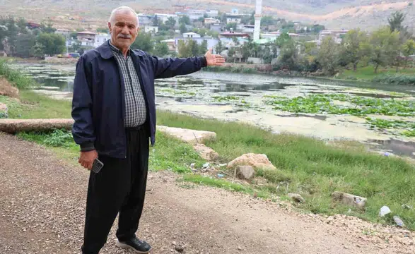 Pazarcık’ta nilüfer göllerini çöpler tehdit ediyor