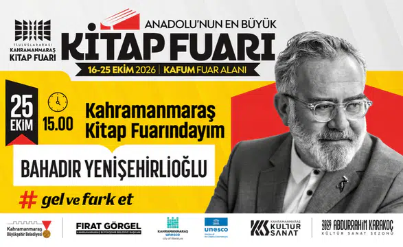Kahramanmaraş Kitap Fuarı’nda 5 yazarla final günü