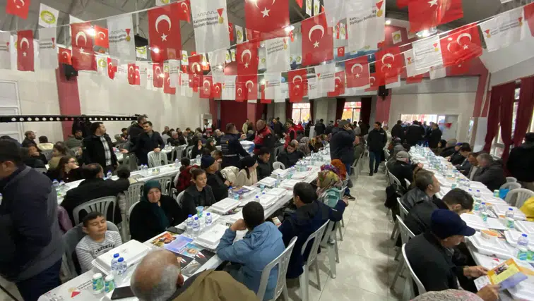 Büyükşehir "İlçemde İftar Var Programı" Nurhak’ta Yaşattı