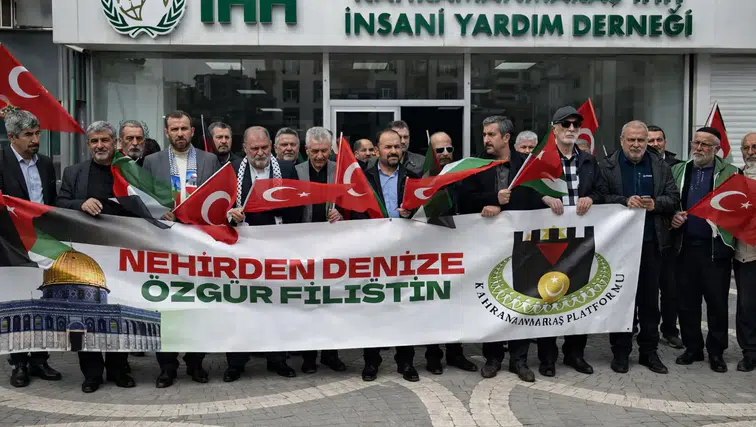 Kahramanmaraş’ta ABD ve İsrail Politikalarına Tepki