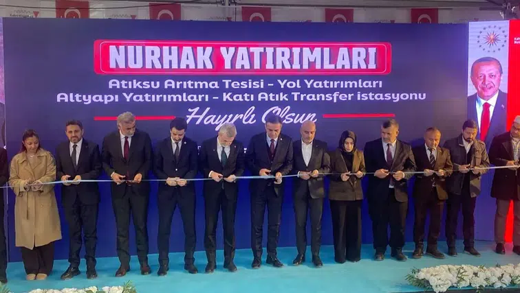 Nurhak'ta Alt ve Üstyapı Yatırımlarının Açılışı Gerçekleşti