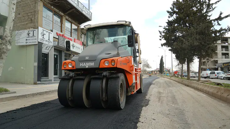 Şehir Merkezinde Asfalt Seferberliği Başladı