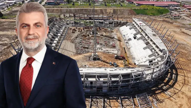 Kahramanmaraş Stadyumu İnşaatında Hız Kesilmiyor!