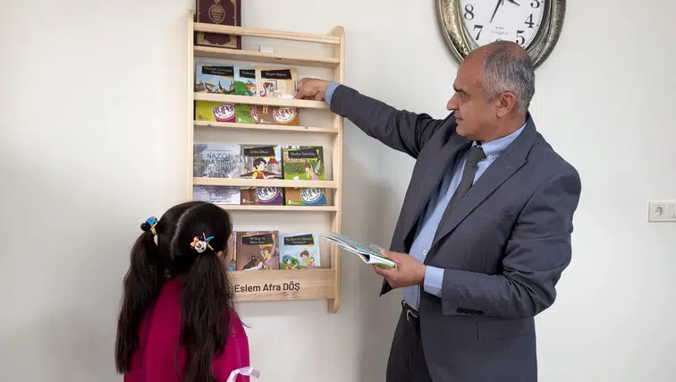 Her Eve Kütüphane Projesiyle 170 Öğrenciye Destek