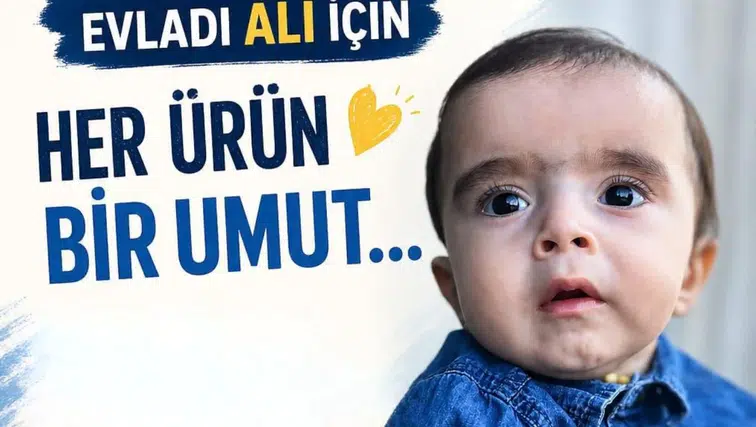 SMA Hastası Ali İçin Umut Kermesi Düzenleniyor