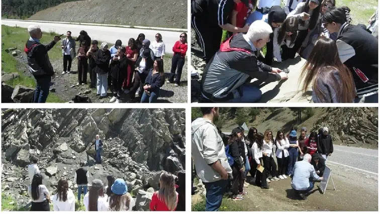 KSÜ Coğrafya Öğrencileri Arazi Çalışmasıyla Teorik Bilgilerini Pekiştirdi