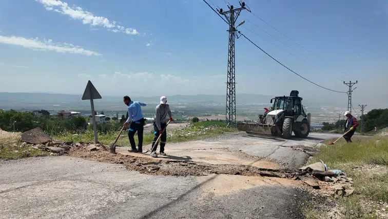Dulkadiroğlu’nda asfalt çalışması başladı