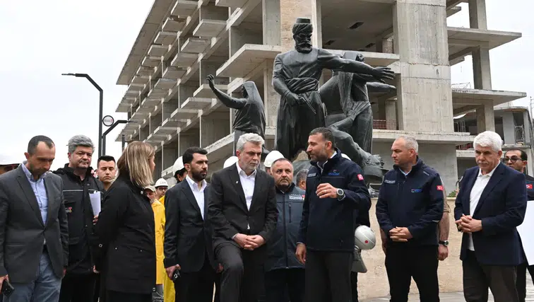 Başkan Görgel, Kentsel Tasarım Alanlarında İncelemelerde Bulundu