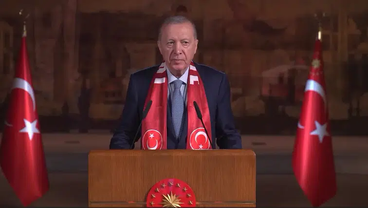 Cumhurbaşkanı Erdoğan: Milli Takımımıza Dünya Kupası Yolunda Başarılar