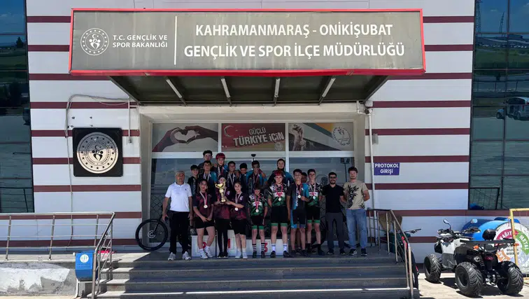 Kahramanmaraş’ta Okul Sporları Bisiklet Müsabakaları Tamamlandı
